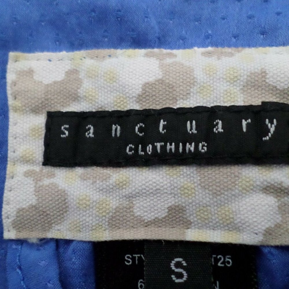 Sanctuary Blue Ruffled Blouse - Picture 7 of 8
